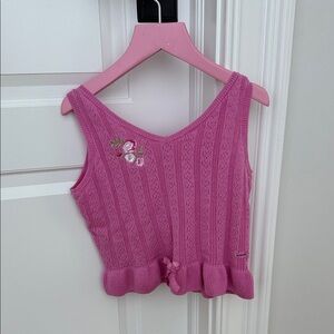 Girls Love Shack Fancy sleeveless top (never worn)